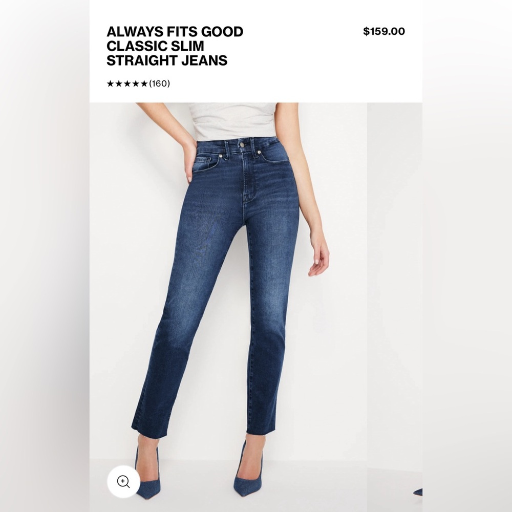 ALWAYS FITS GOOD CLASSIC SLIM STRAIGHT JEANS